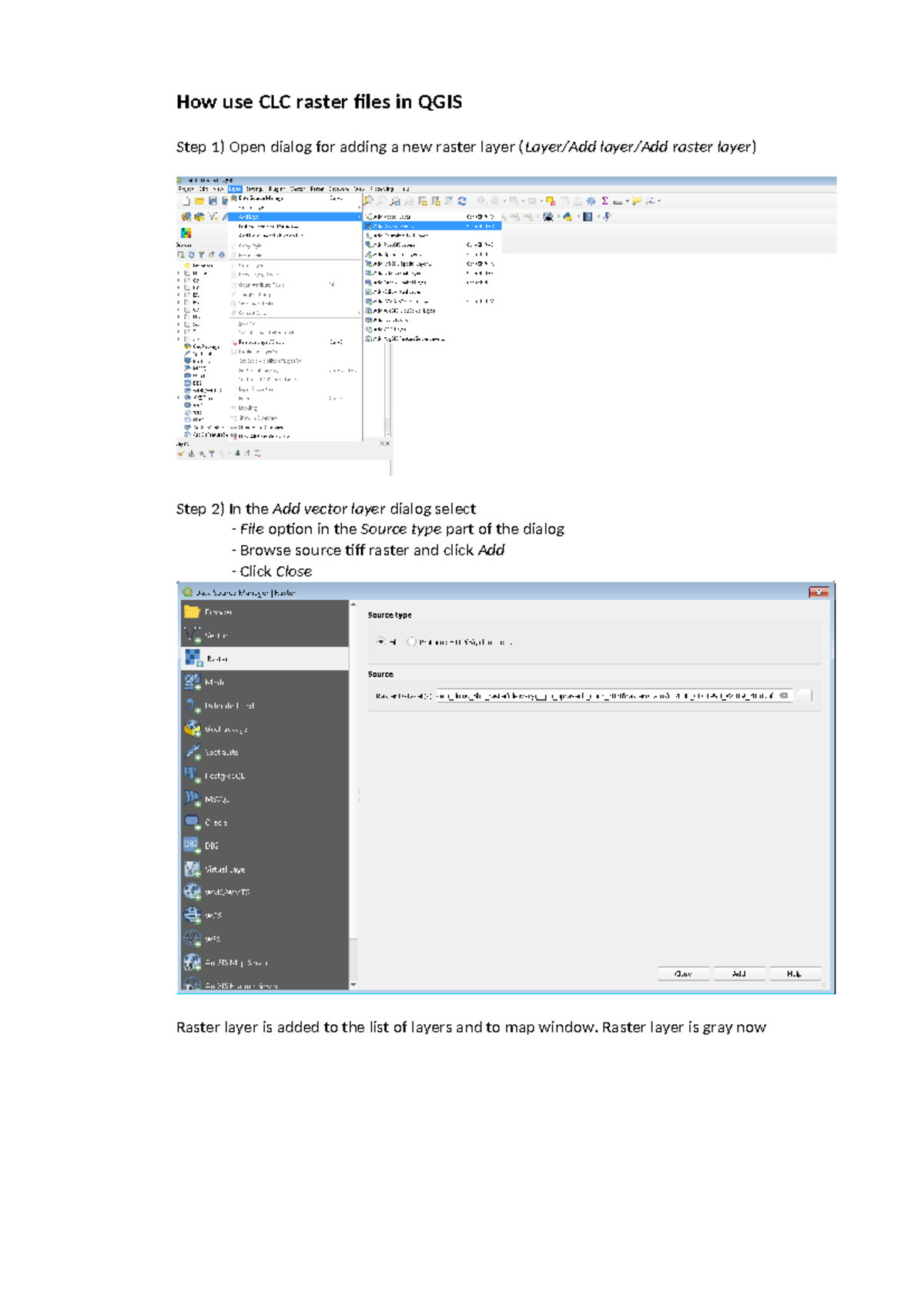 Using ESRI CLC Raster Files in QGIS: Step-by-Step Guide - Studocu