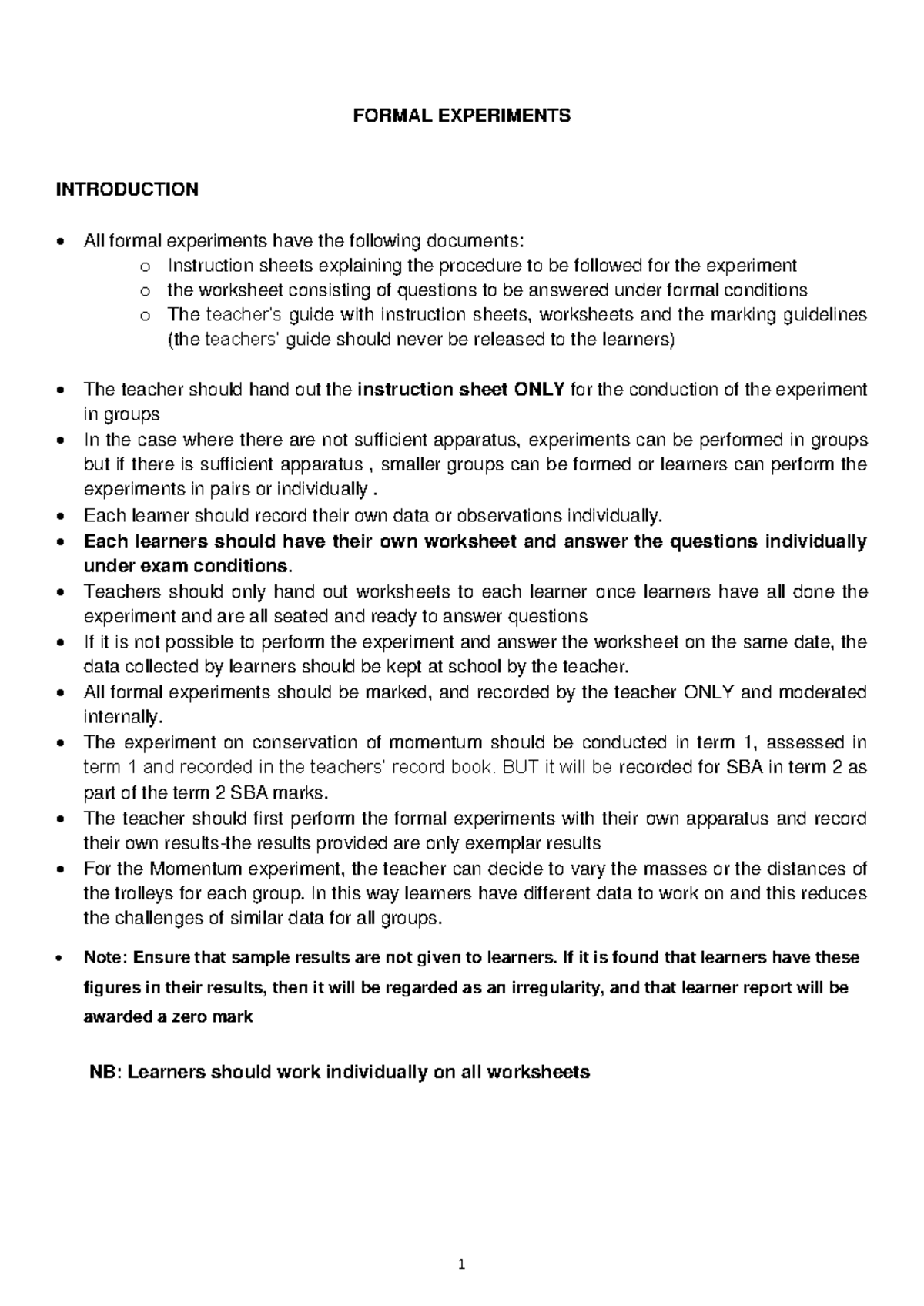 Physical science sba booklet draft 1 fmmapaseka 12 july 2017 dbe ...