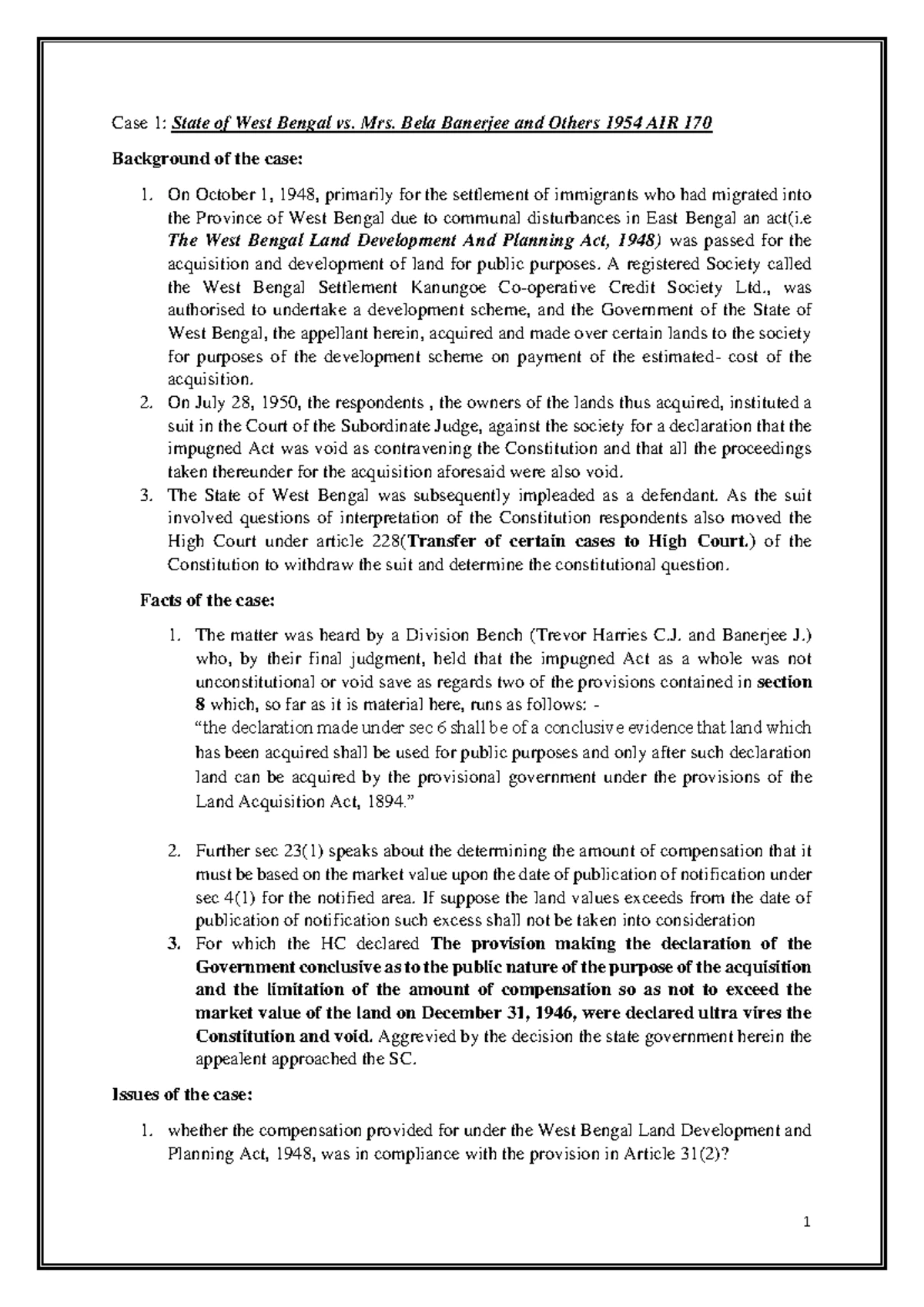 DPC Drafts - Legal Documents and Case Studies (21LLB, Sem 7) - Studocu