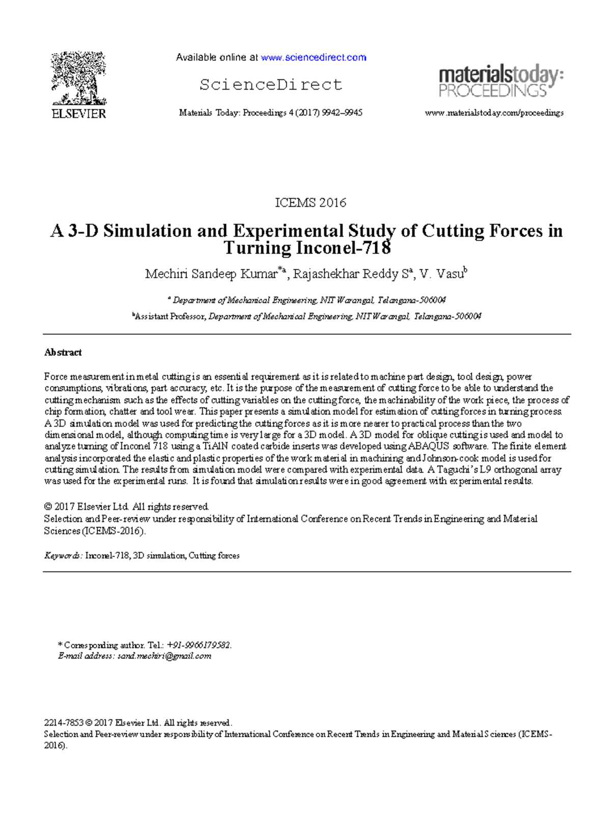 Paper 1 - Available online at sciencedirect ScienceDirect Materials ...