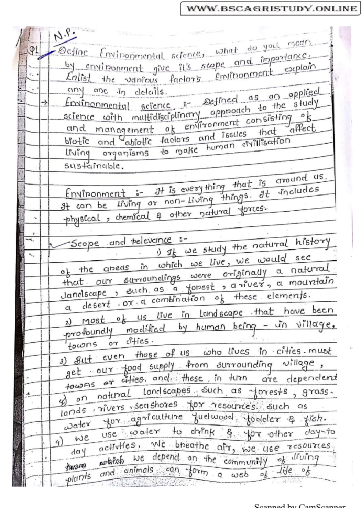 ESDM 231 Final Exam Notes: Understanding Environmental Science and ...