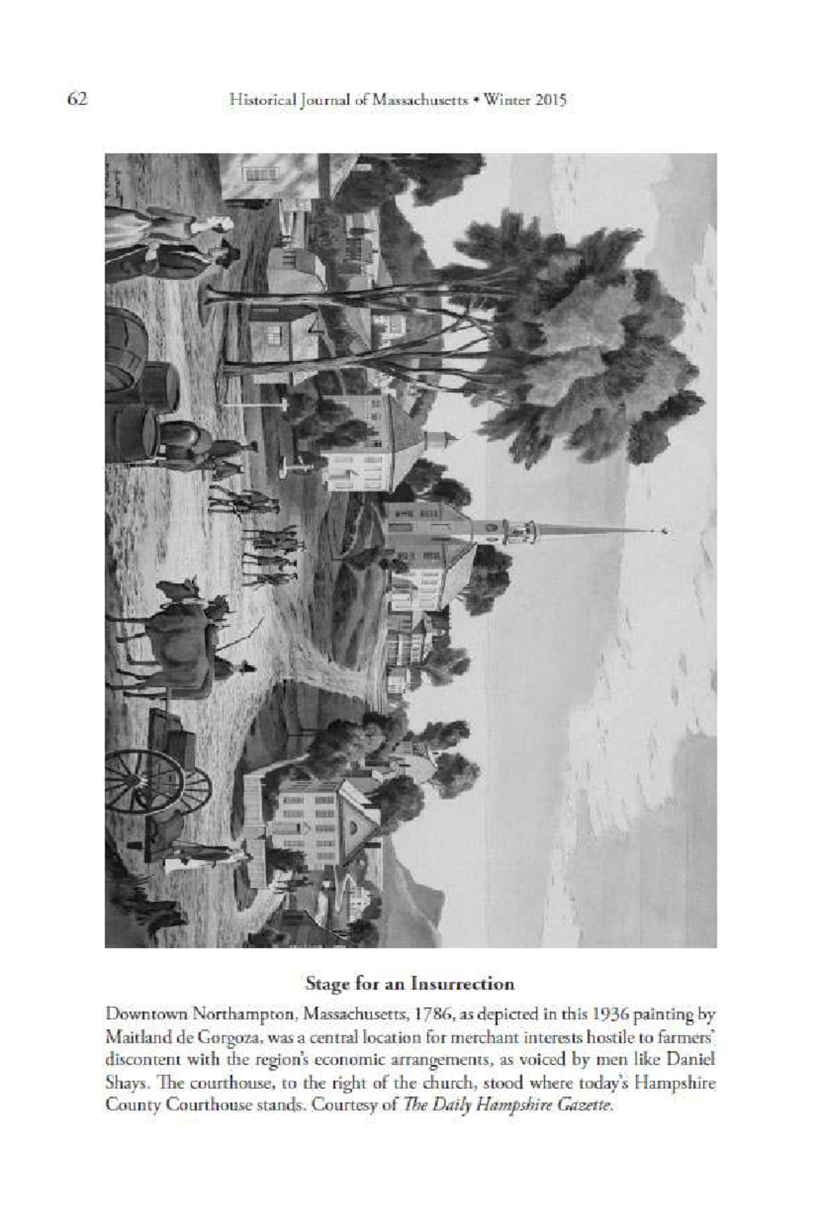 62 Historical Journal of Massachusetts: Rebellion and Debt in 1786 ...