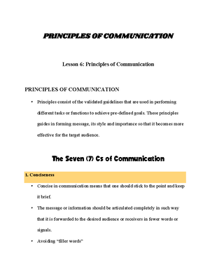 Communication - Lesson 1 - What is Communication? • process of ...