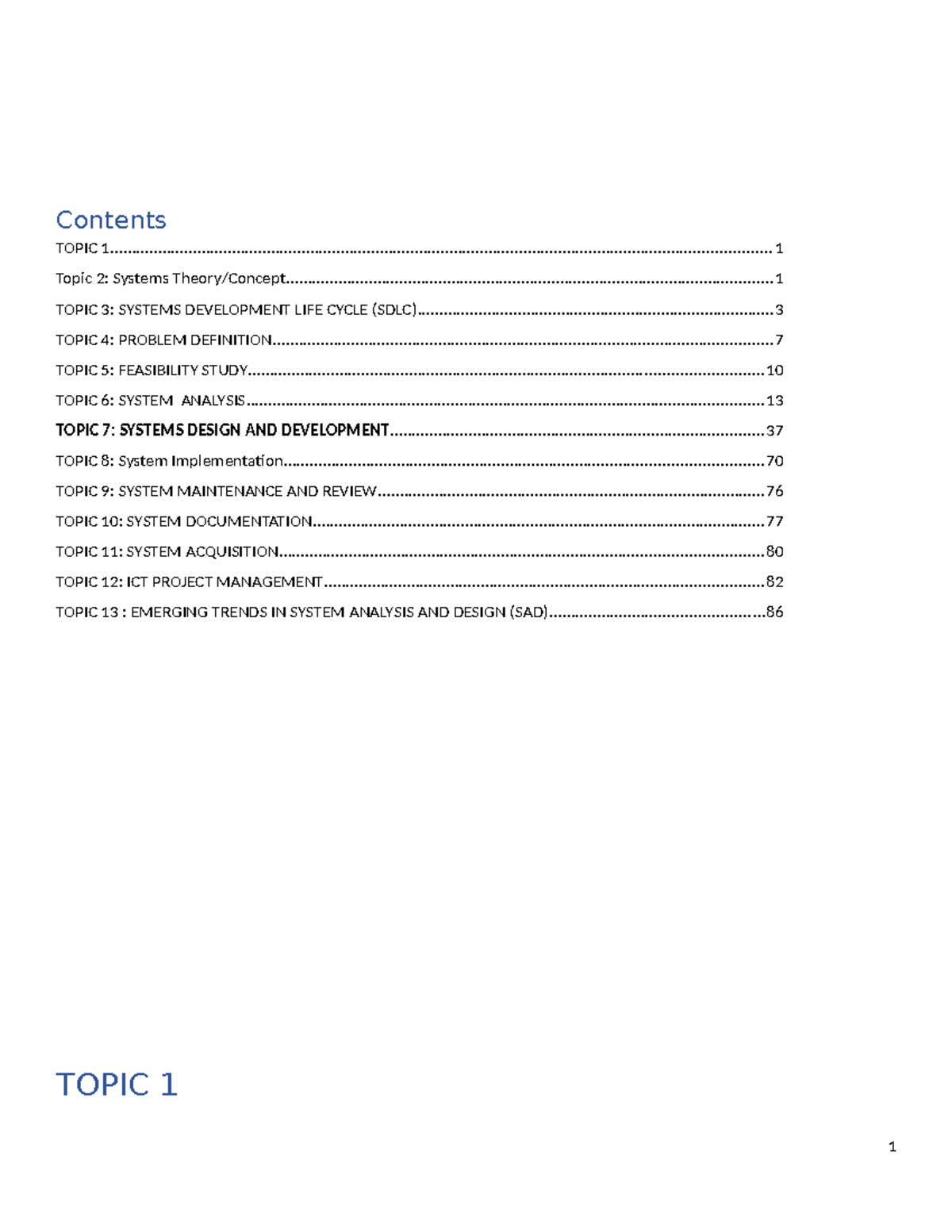 SAD 101: Comprehensive Notes on Systems Development Life Cycle (SDLC ...