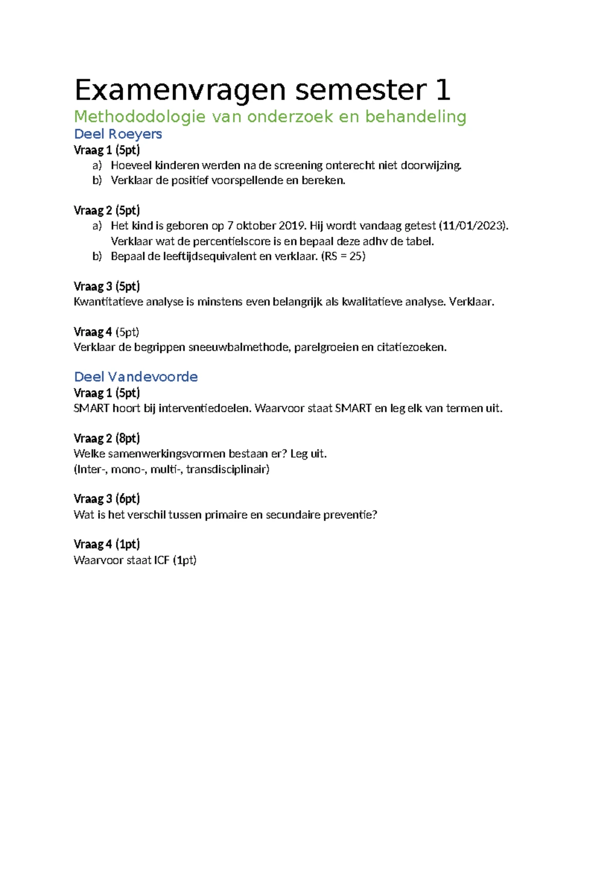 Samenvatting cVEMP Test: Belangrijke Inzichten en Responsparameters ...