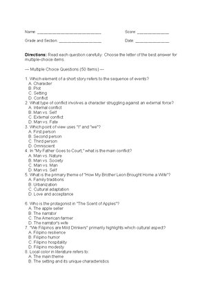 Q4 WS English 4 Lesson 4 Week 4 - IMPLEMENTATION OF THE MATATAG K TO 10 ...