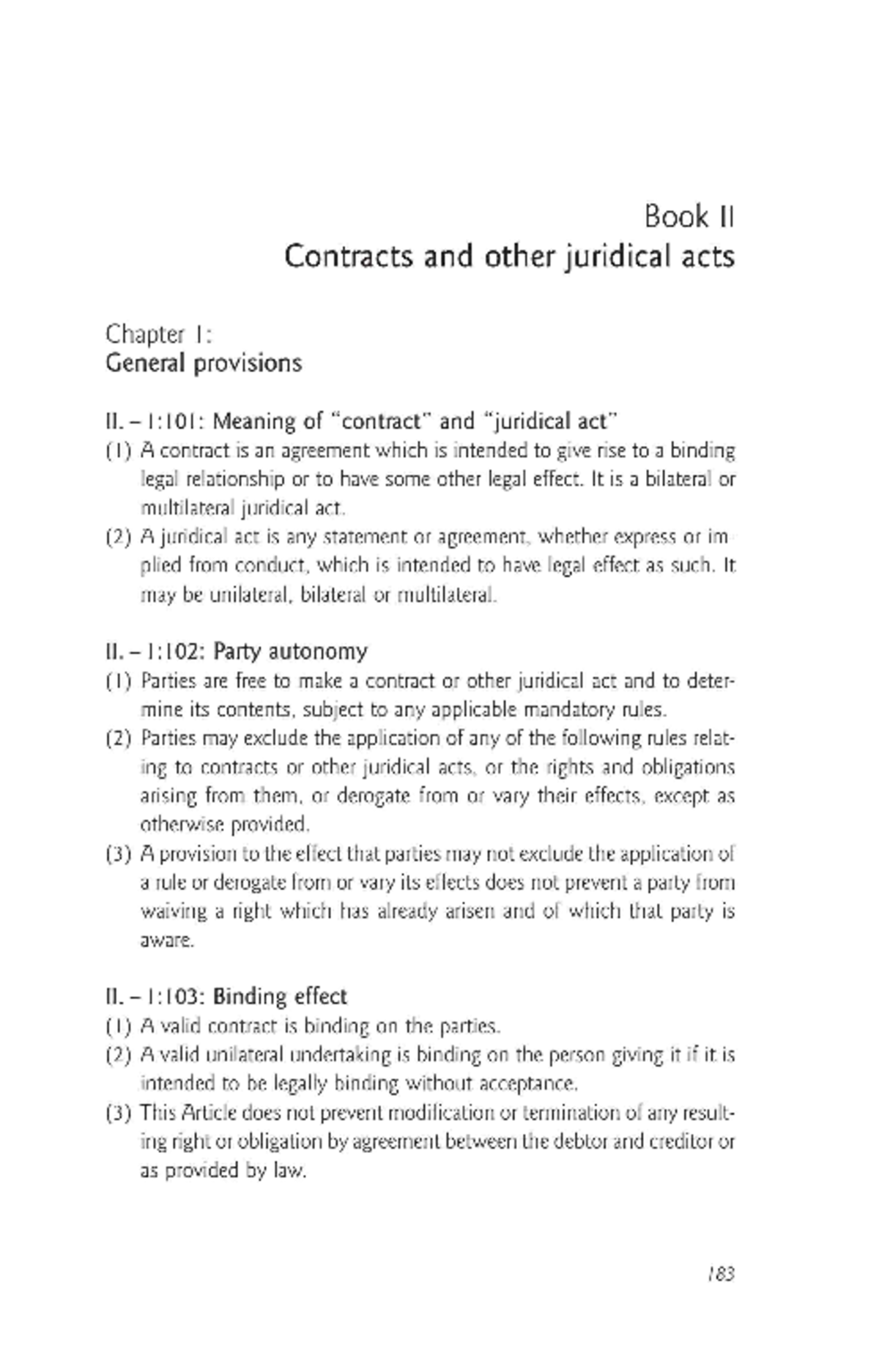 DCFR Books II, III, VI Summary & Analysis for Law Study - Studeersnel