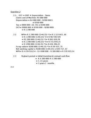 Mathematical Economics ECO 212 Tutorial Questions (14-17 April 2025 ...