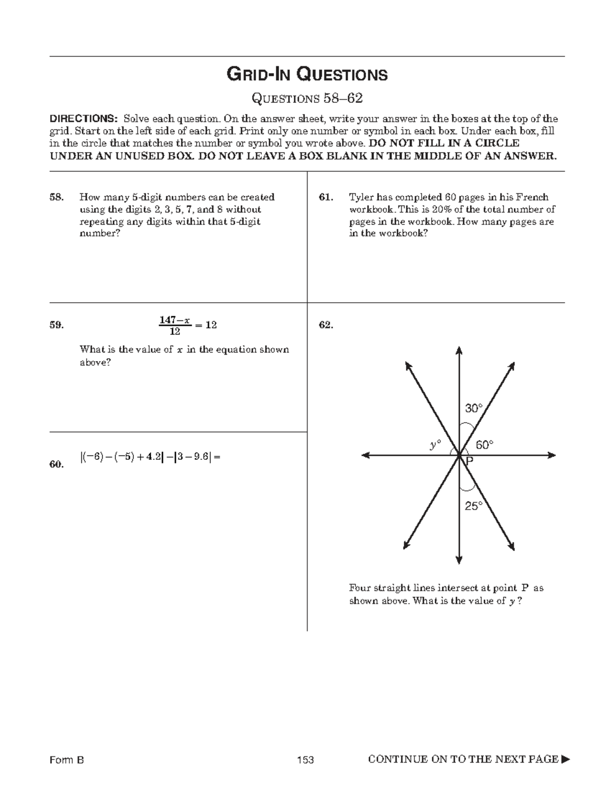 SHSAT 2018 Form B: Comprehensive Question Set and Solutions - Studocu