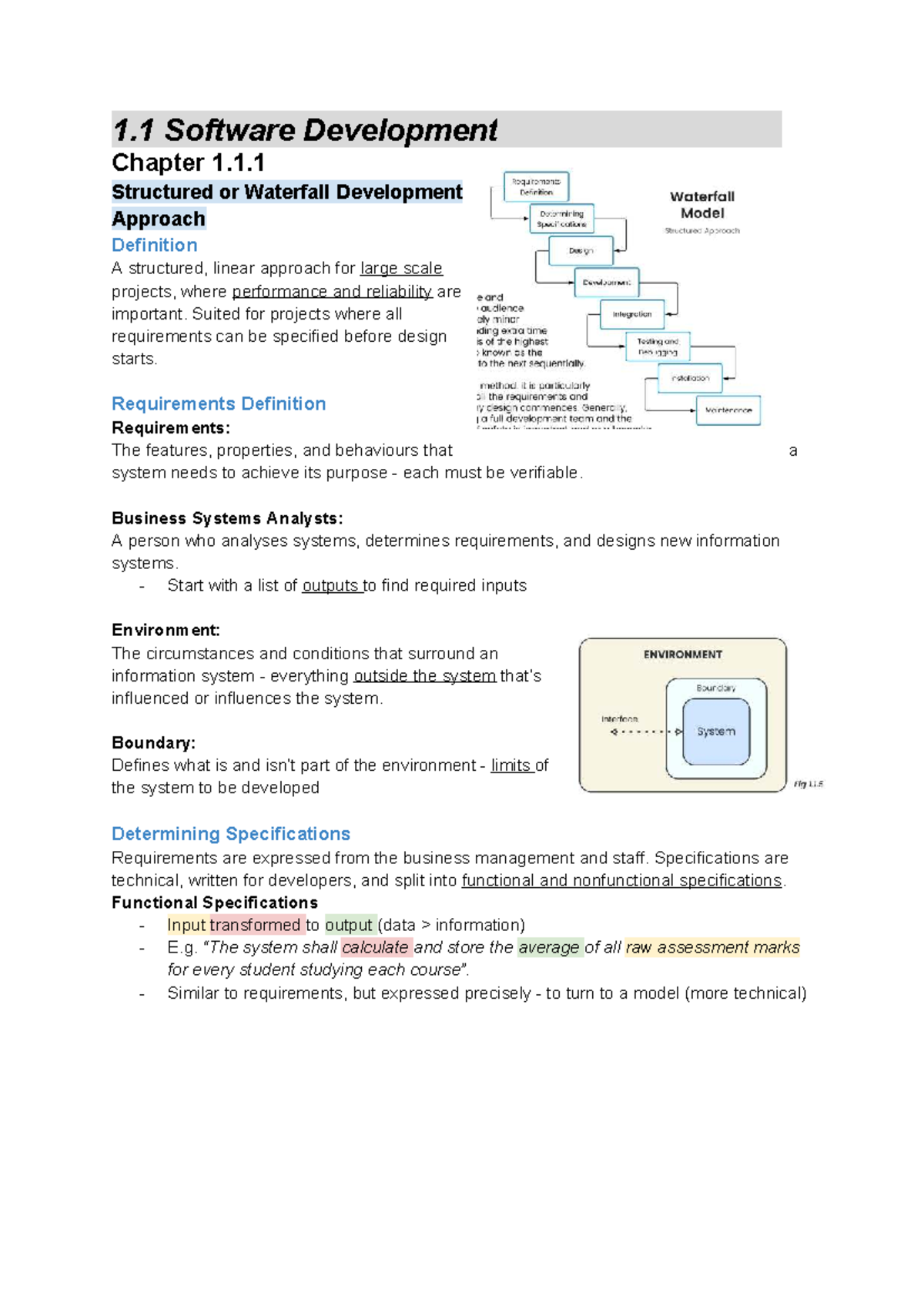 1.1 Software Development: Structured vs Agile Approaches - Programming ...