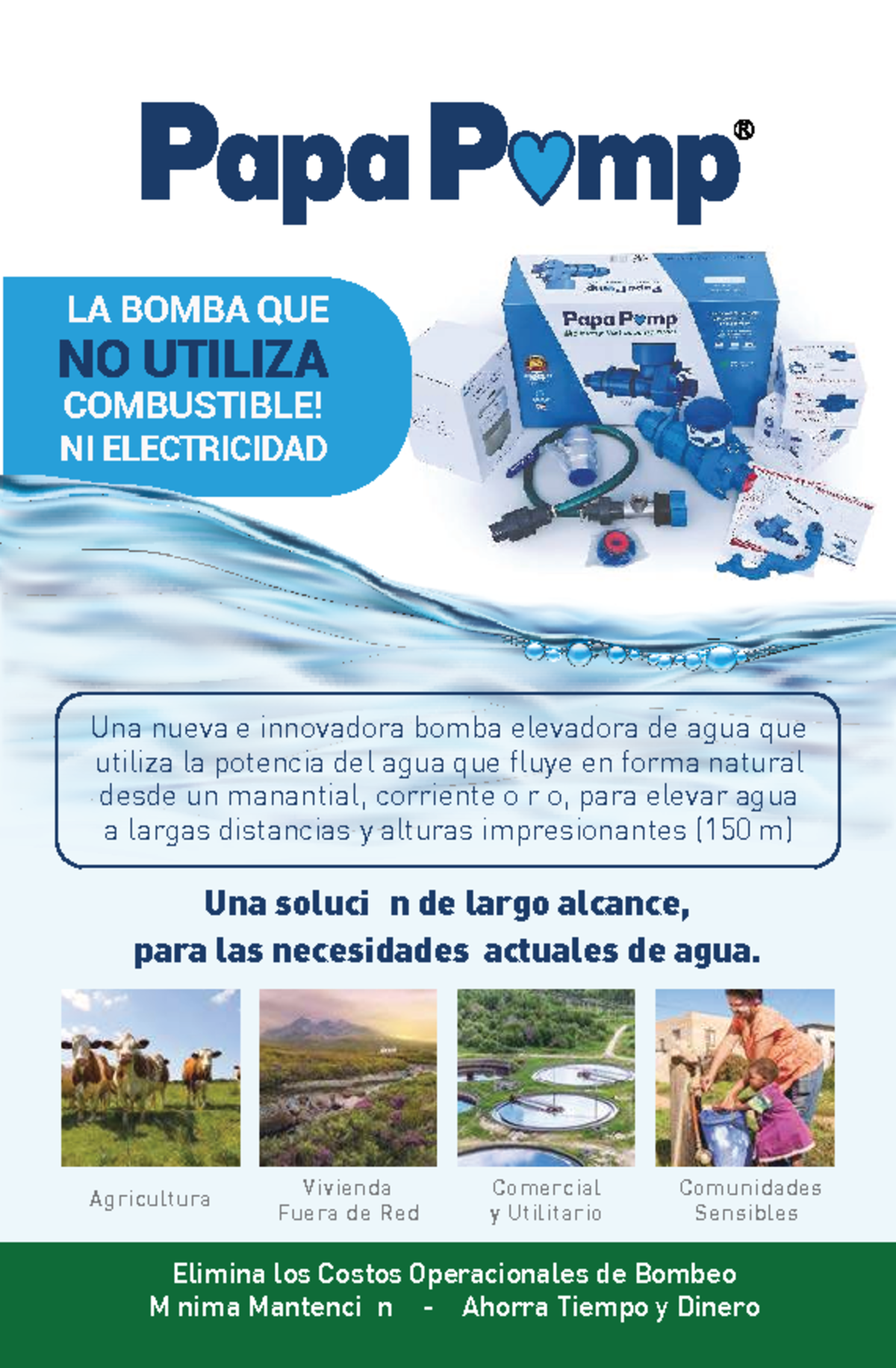 Flyer PAPA PUMP - Catalogo papa pump - ¡LA BOMBA QUE NO UTILIZA ...