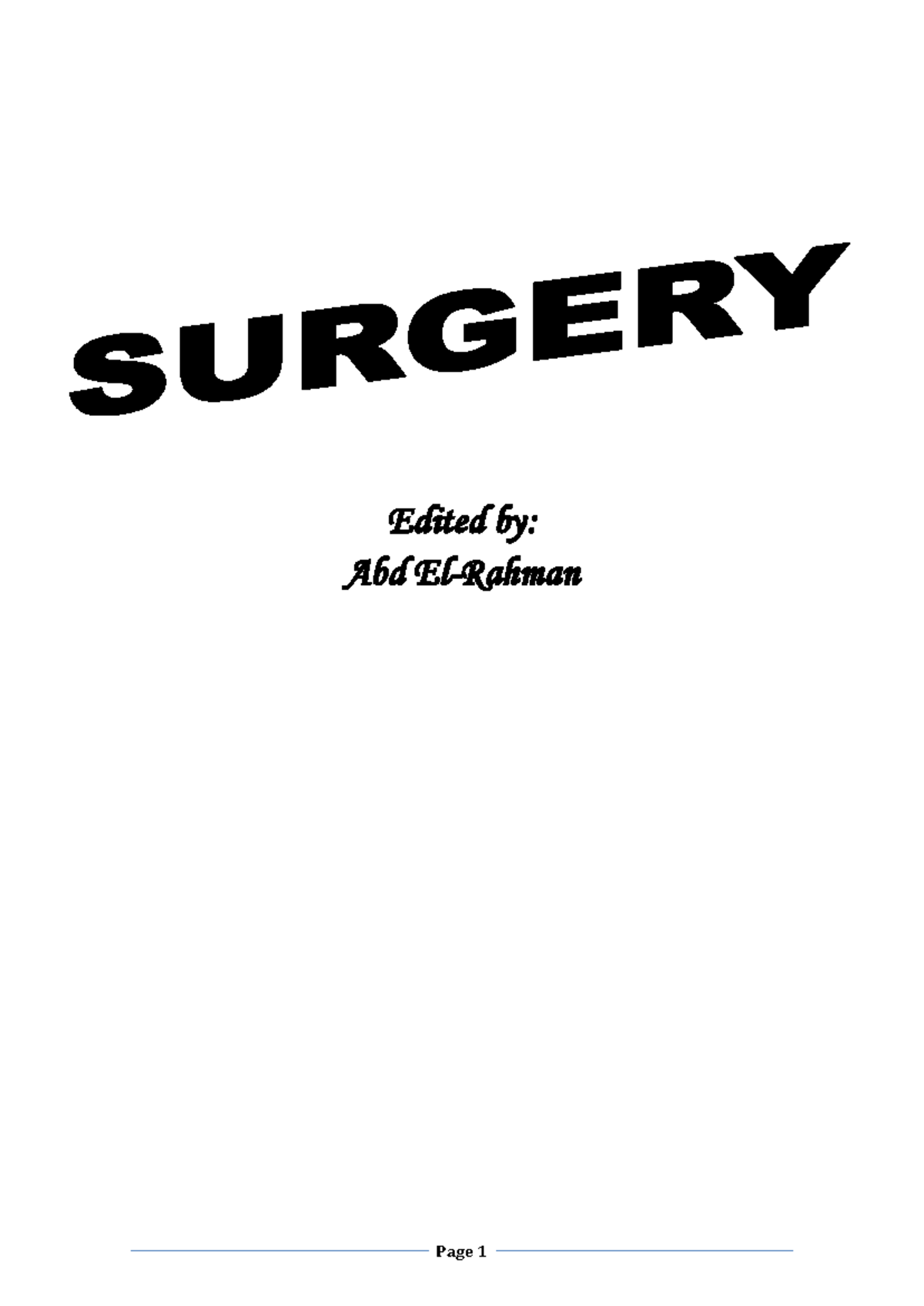 MCQ in Surgery - Oral Surgery Exam Questions and Answers - Document Preview