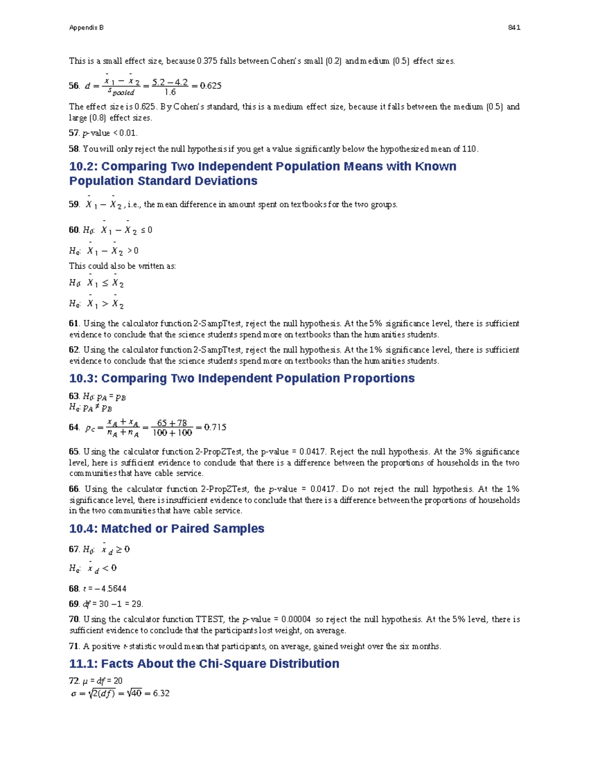 Introductory Statistics - Part 4: Effect Sizes & Hypothesis Testing ...