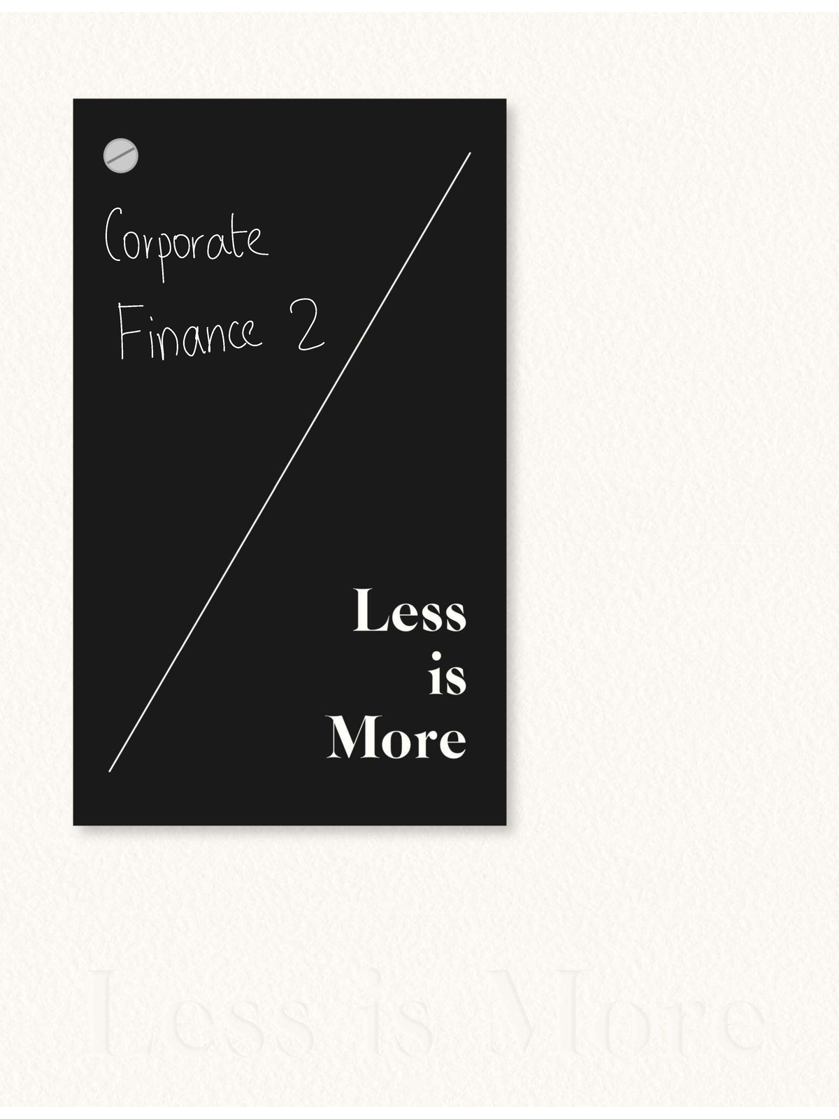 Corporate Finance 2 Tutorial Sheet 1 Solutions & Analysis - Studocu