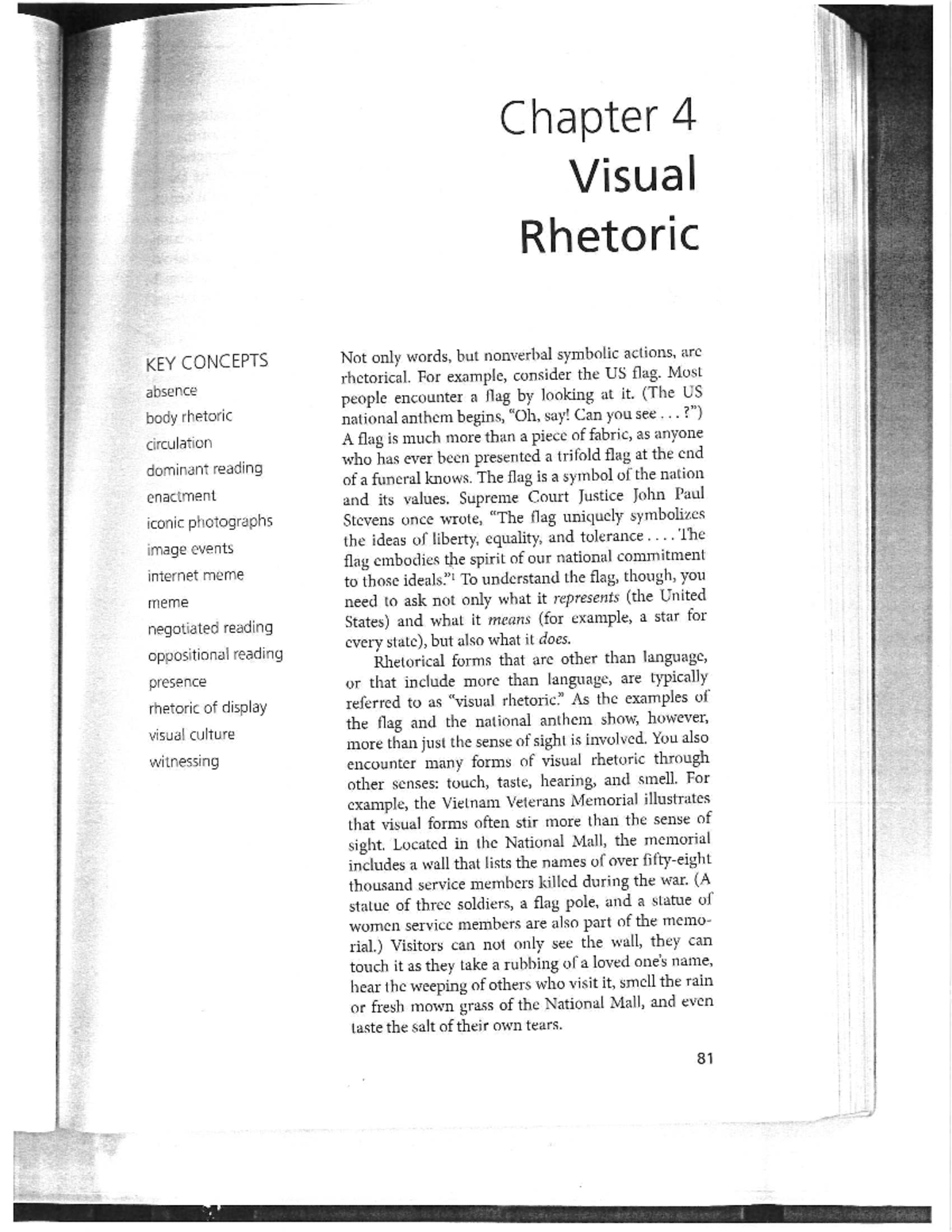 Final Exam Review Notes for Course Code: ABC 123 - Chapter 4 Visual ...