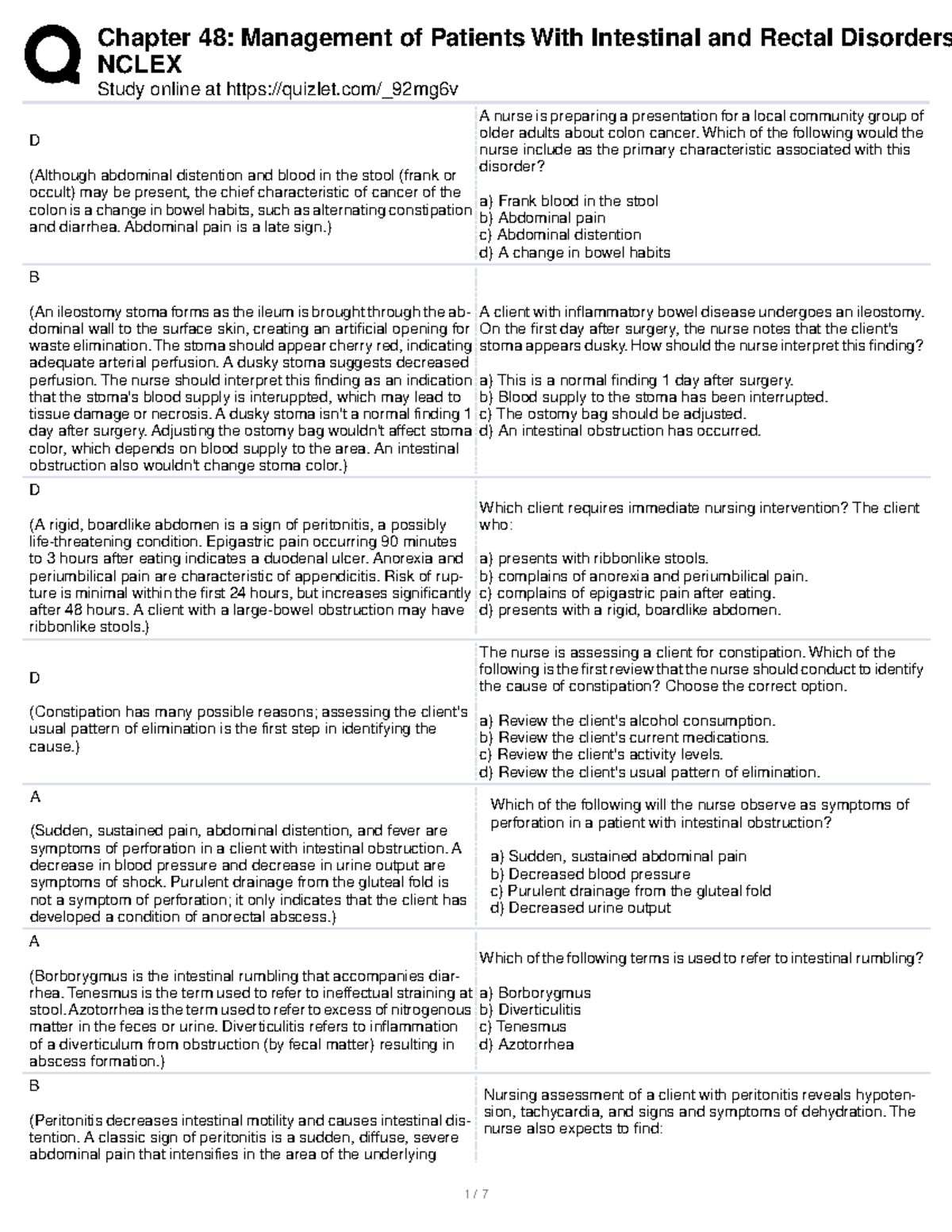 Chapter 48 - Key Concepts in Nursing Practice for NCLEX Preparation ...
