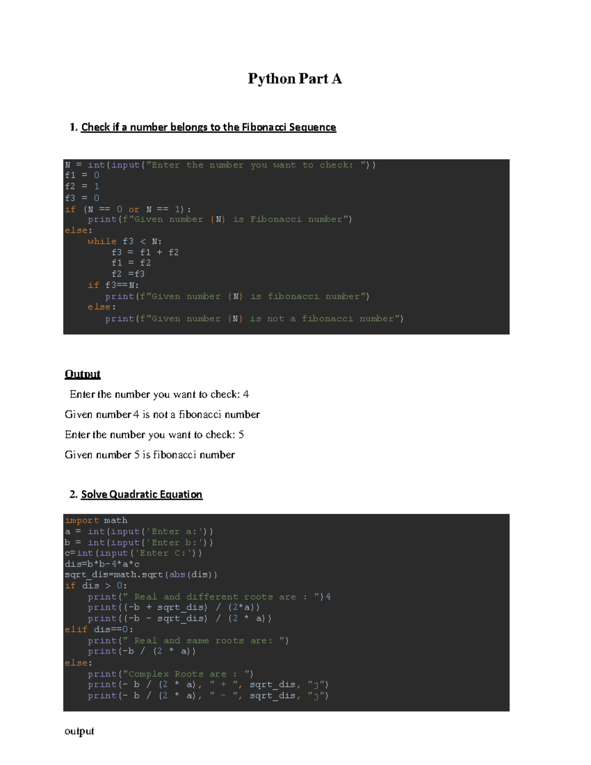 Python Lab A & B - Comprehensive Programming Manual - Studocu