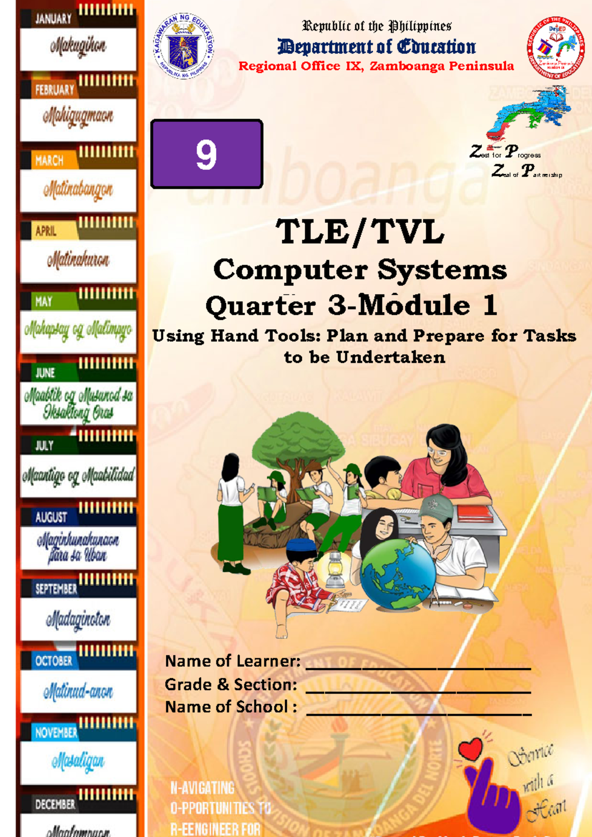 Quarter 3 CSS 9 Module 1 - Using Hand Tools in Computer Servicing - Studocu