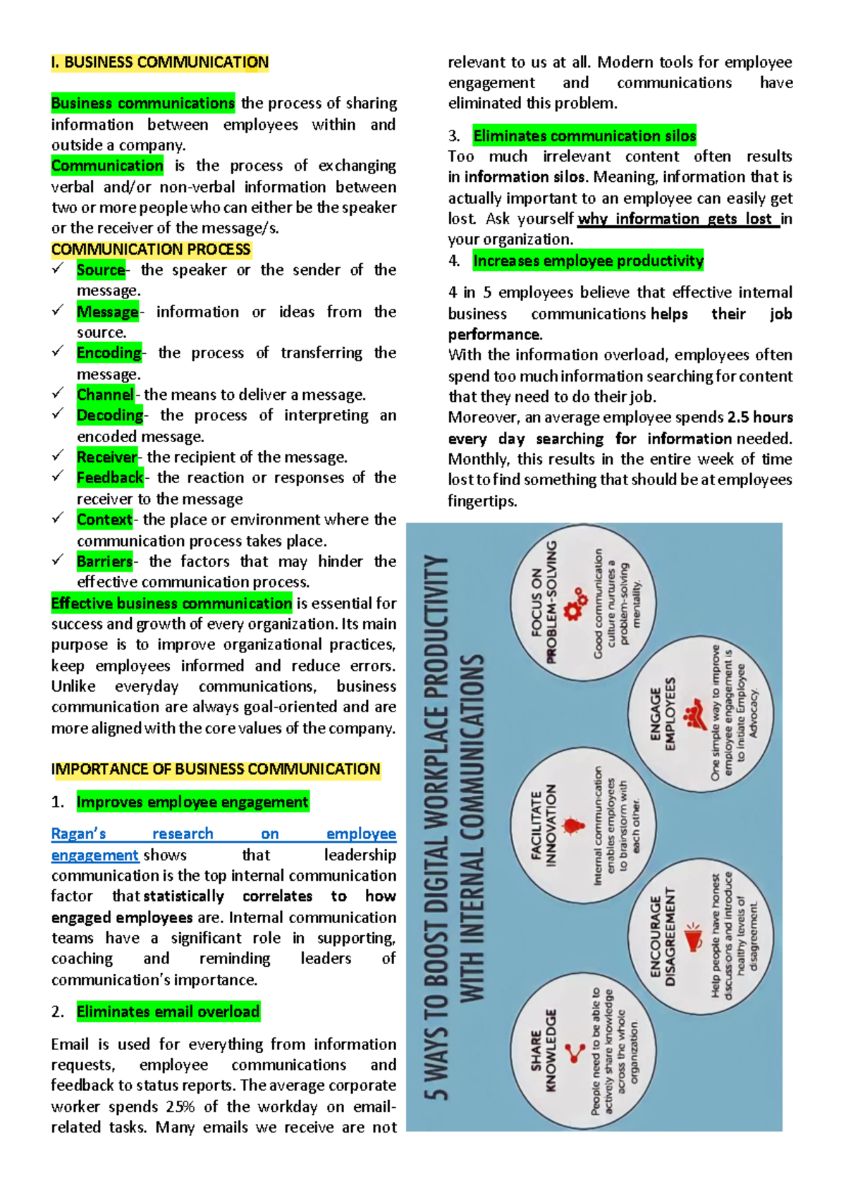 BC-Midterms-Reviewer: Key Concepts in Business Communication - Studocu