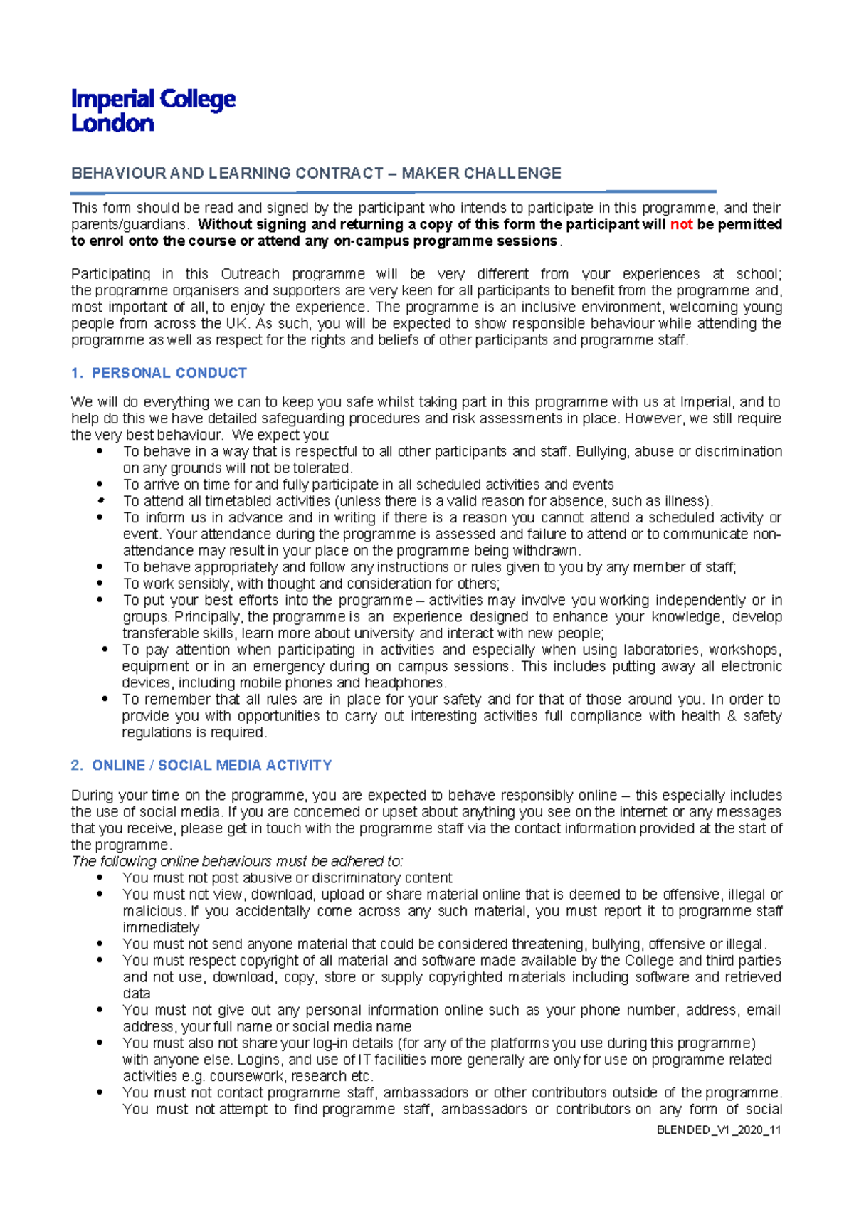 Behaviour and Learning C34 + C35 - BEHAVIOUR AND LEARNING CONTRACT ...