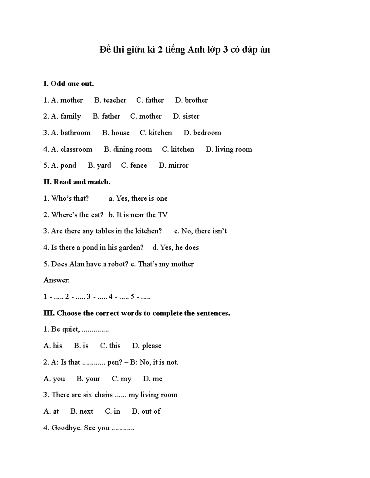 Download de thi giua hoc ky 2 mon tieng anh lop 3 34 - Đề thi giữa kì 2 ...