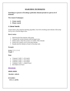 CTPS unit 2 - Unit-2 : PROBLEM SOLVING TECHNIQUES AND ALGORITHMIC ...