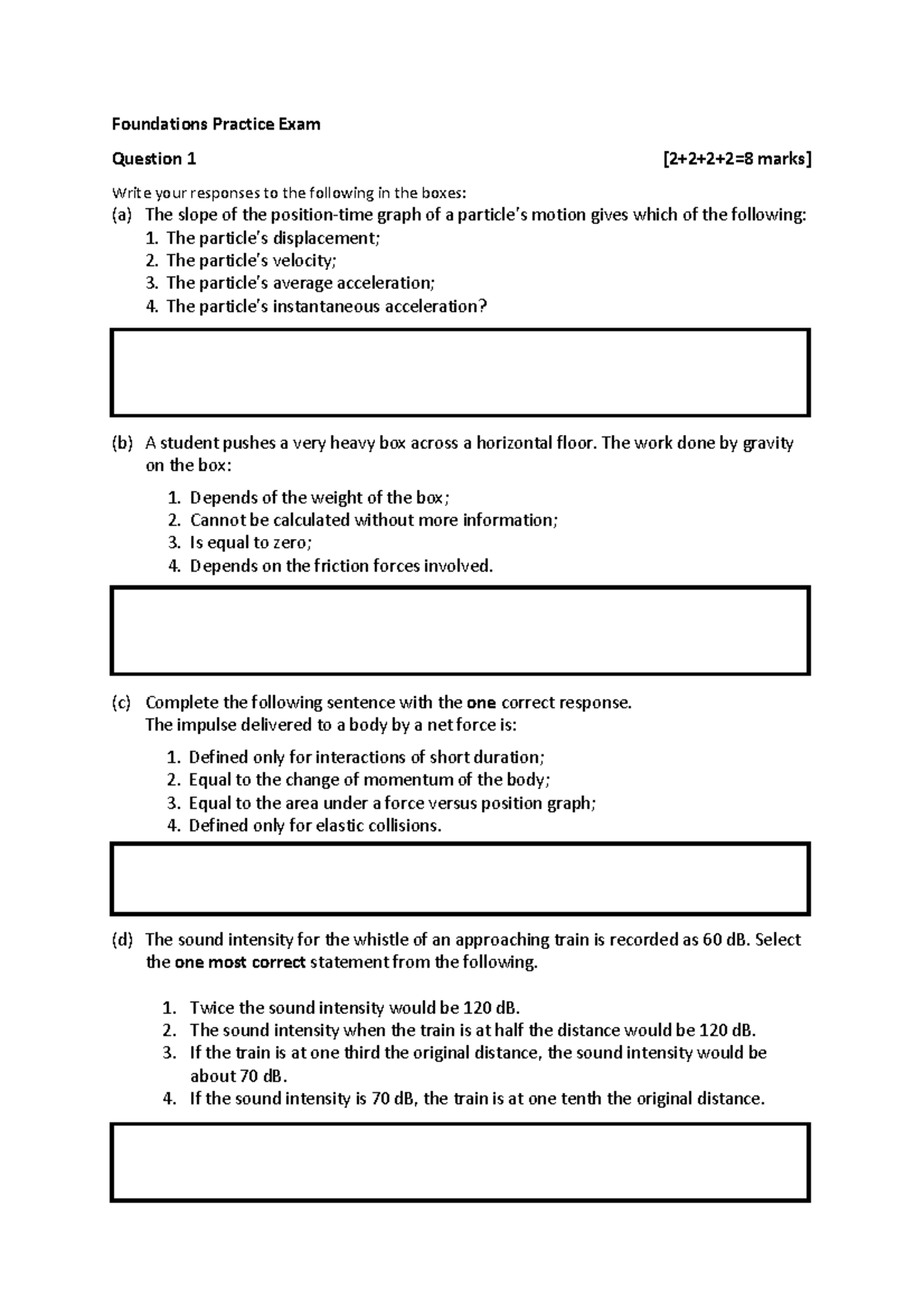 Foundations Practice Exam 2023: Comprehensive Questions and Answers ...