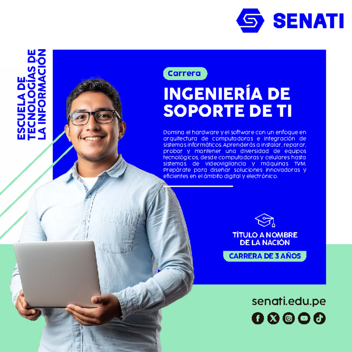Plan Curricular de Ingeniería de Soporte de TI - SENATI 202510 - Document Preview