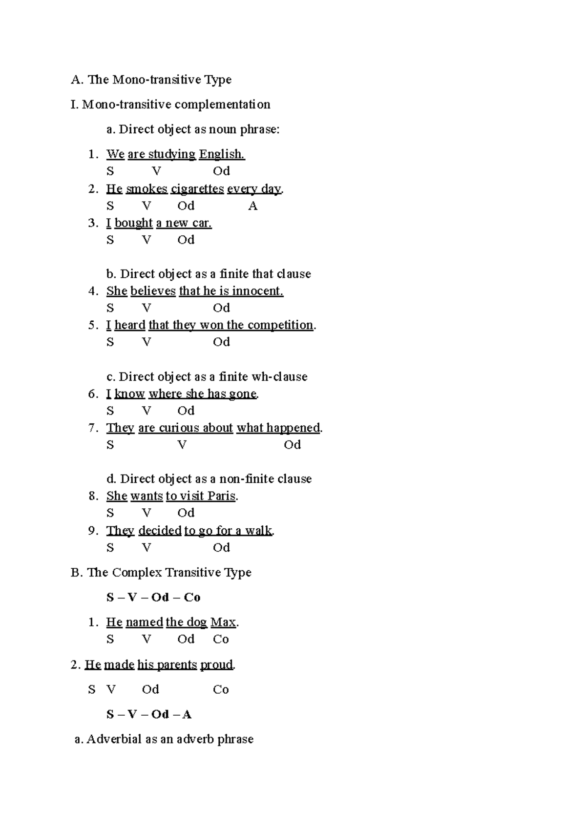 Example-1 - jusst st - A. The Mono-transitive Type I. Mono-transitive ...
