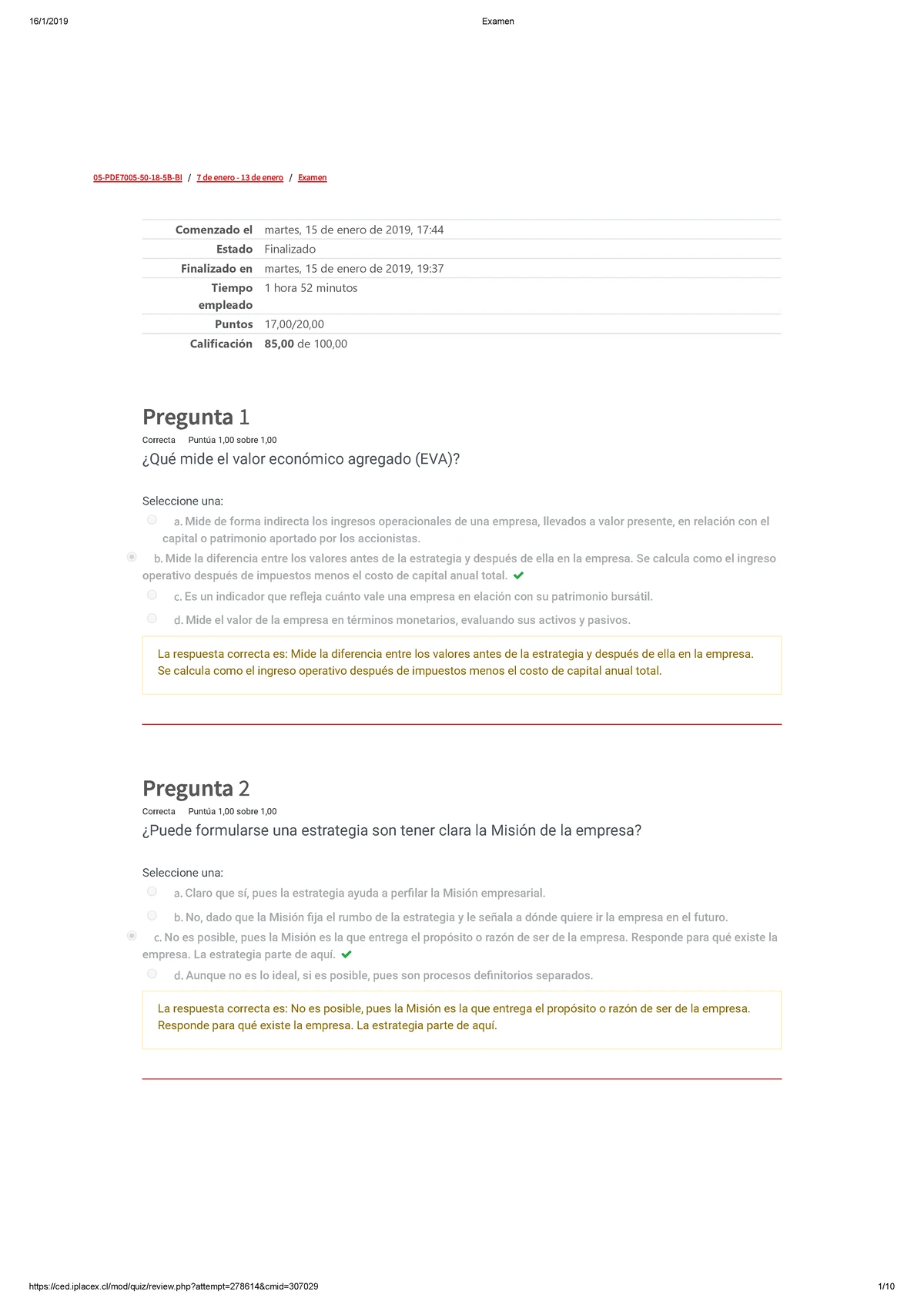 Informe de Análisis Financiero II - Semana 5 - Studocu