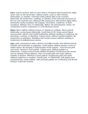 Medatrax SOAP Note - Urinary Tract Infection Case Study - Studocu