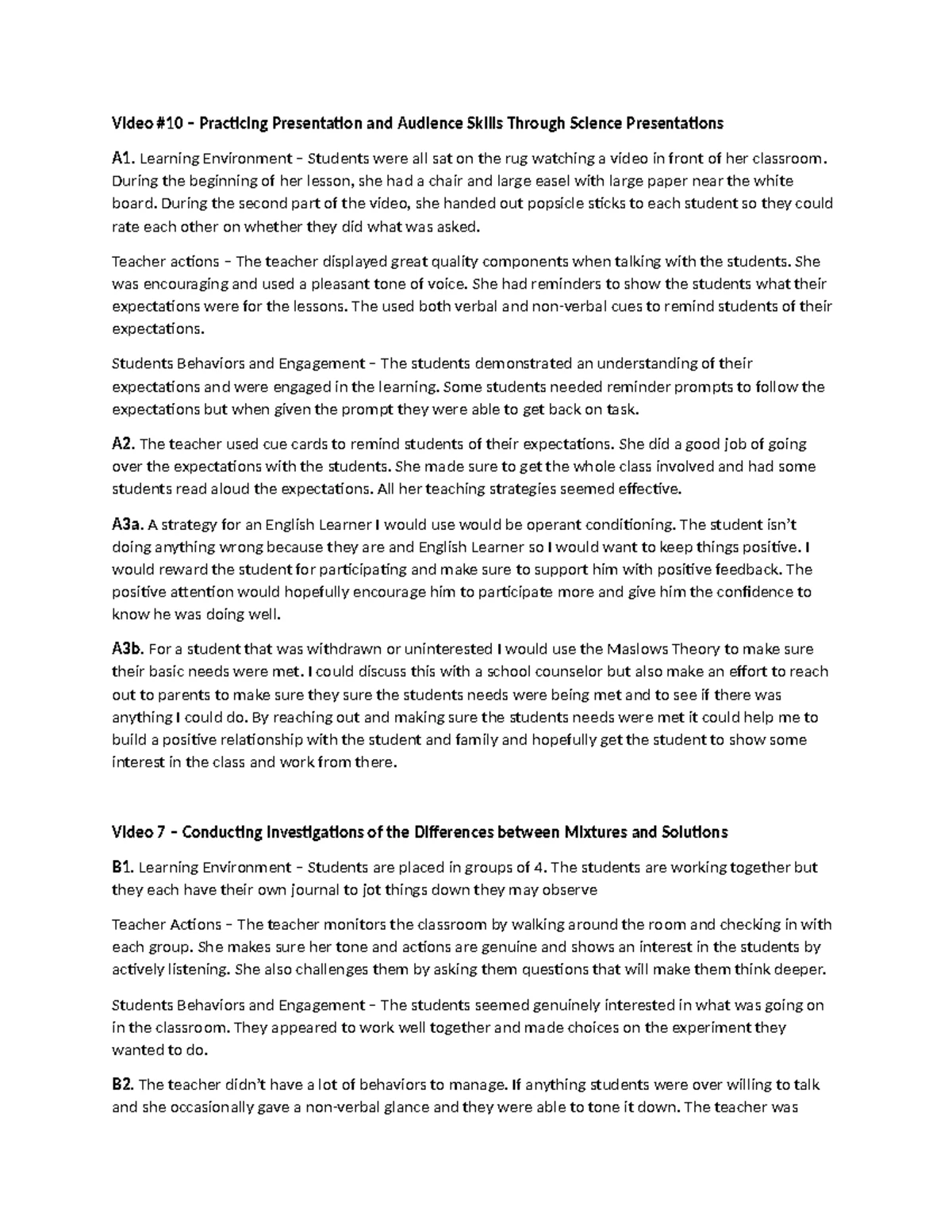 C464 Task 1 Presentation Plan: Importance of Recess in Schools - Studocu