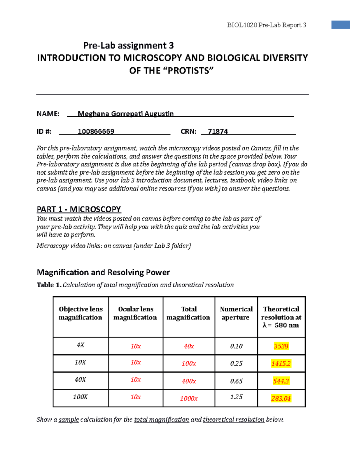 Lab 3 Pre-Lab Assignment W2023 - Pre-Lab assignment 3 INTRODUCTION TO ...