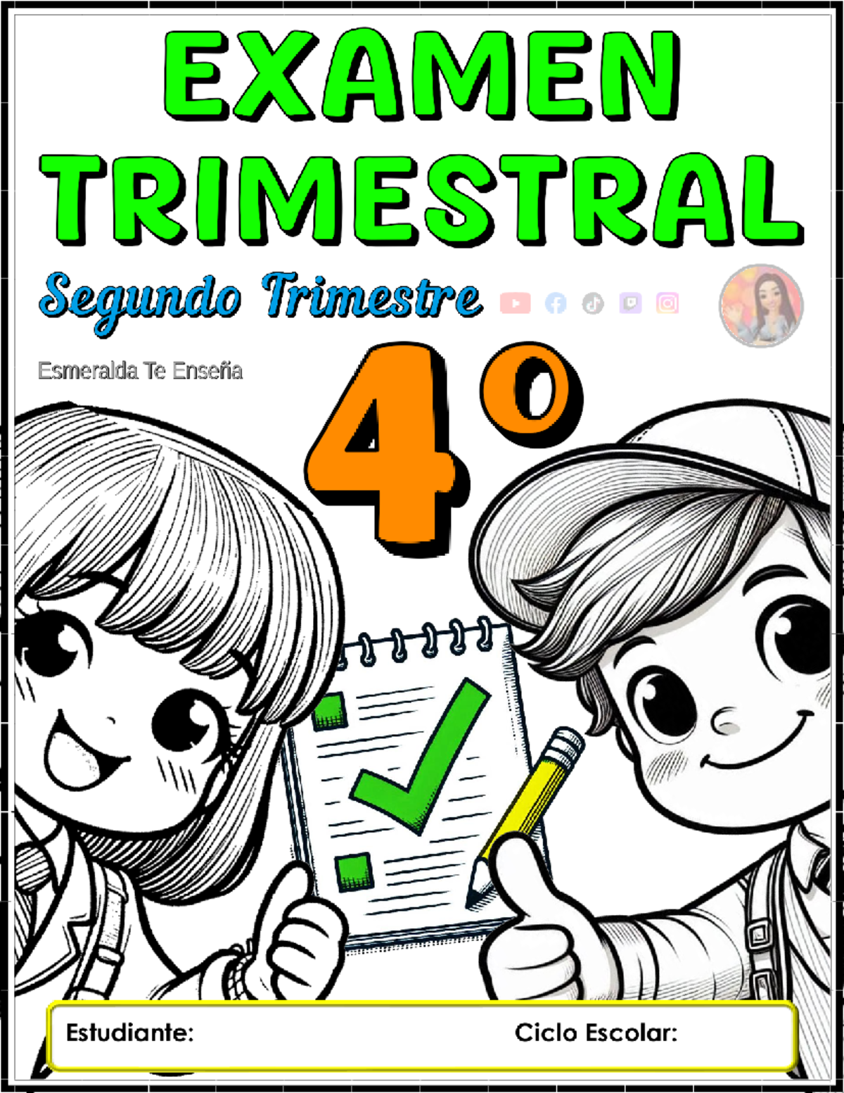4° Examen Trimestral - Segundo Trimestre - Lenguaje y Ciencias - Studocu