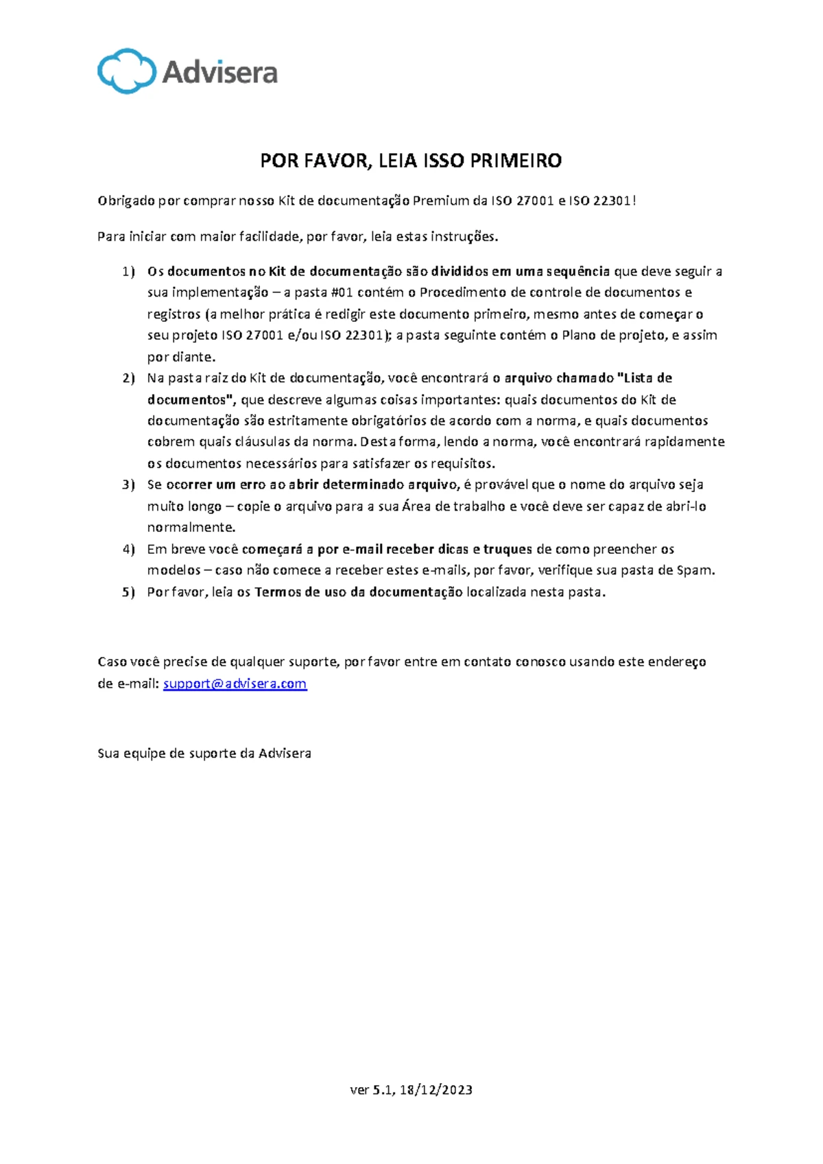 231218 Atualizacoes do Kit Premium da ISO 27001 ISO 22301 PT ...