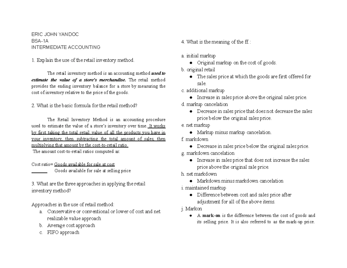 Accounting notes - STRATEGIC COST MANAGEMENT - Solutions Manual CHAPTER ...