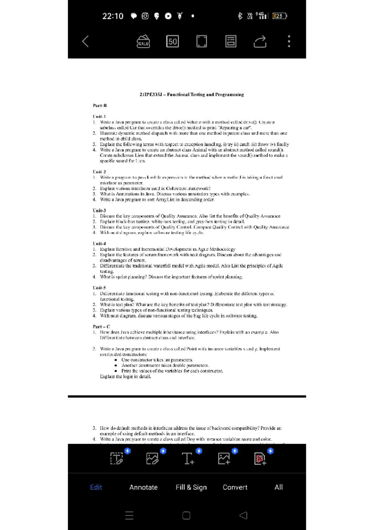 CS 21IPE335J Functional Testing and Programming Study Guide - Studocu