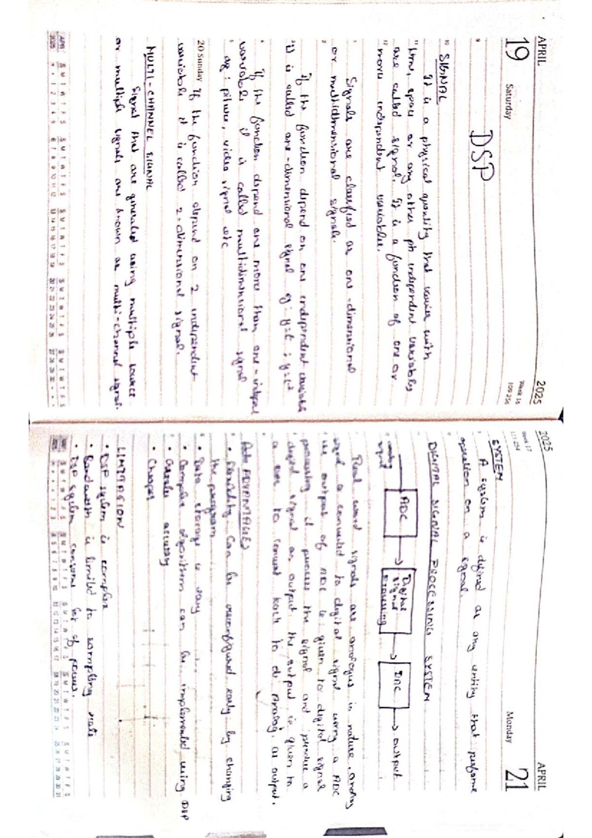 DSP 2025: Comprehensive Notes on Digital Signal Processing Concepts ...