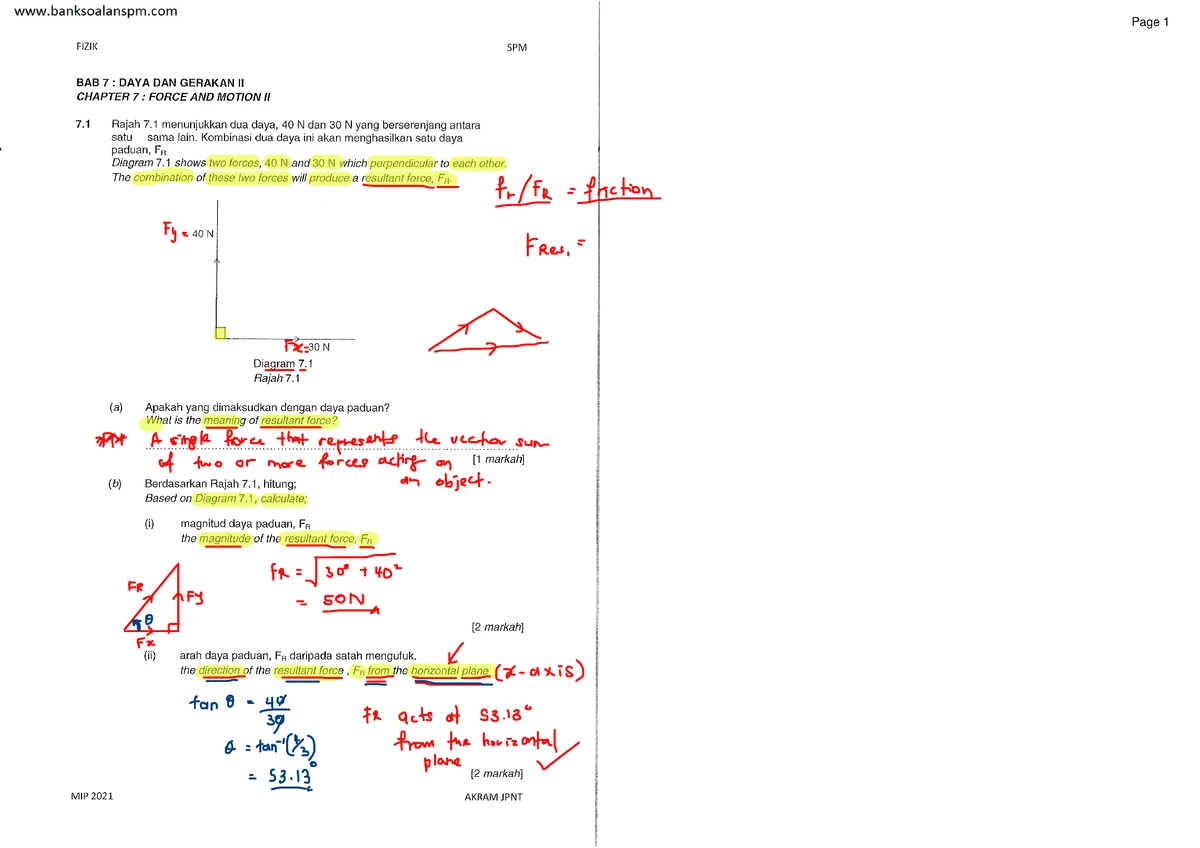 ADD Maths Revision F4 - Comprehensive Study Notes and Solutions - Studocu
