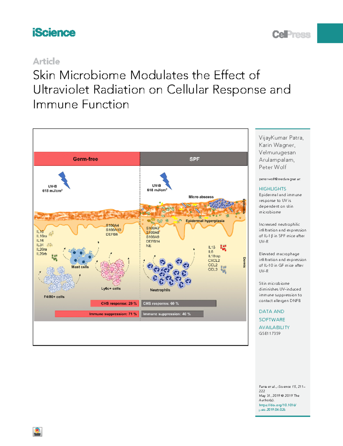Skin Microbiome's Role in UV Radiation Effects on Immune Response ...