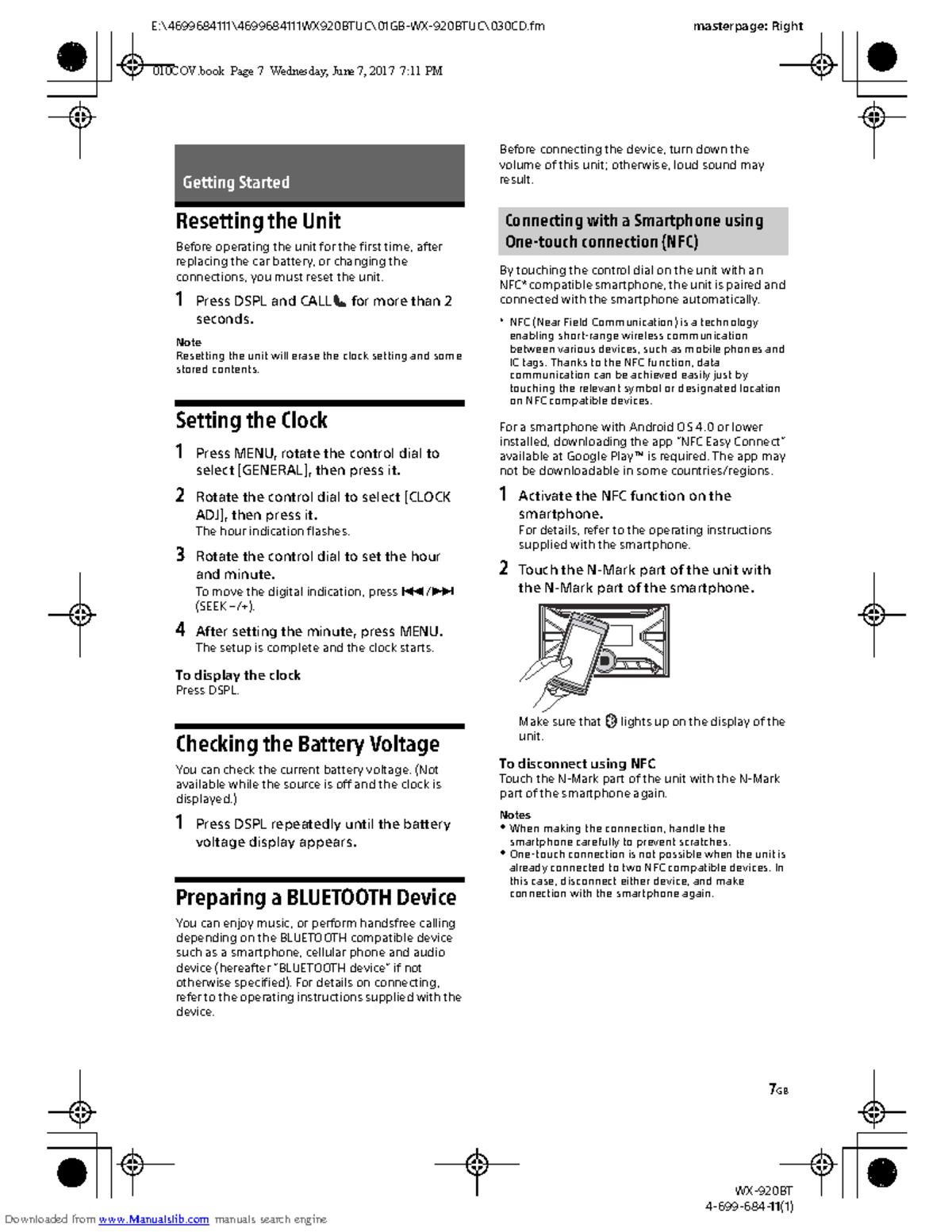 Common Sony WX-920BT Problems and What They Usually Mean