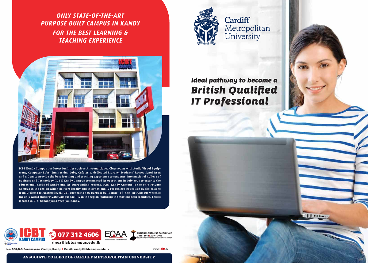 ICBT Kandy Campus: HD & BSc in Software Engineering Overview - Studocu