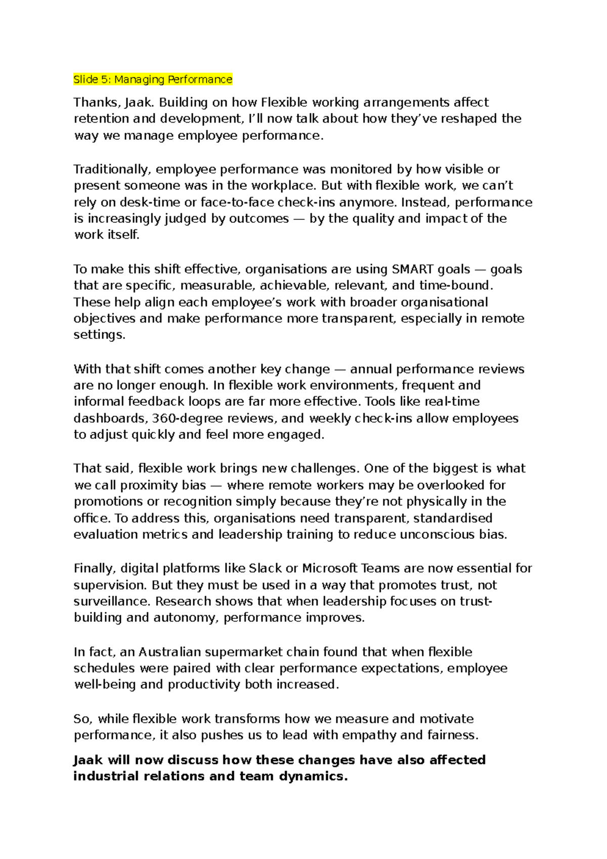 HR Palm Cards: Managing Performance & Work Health in Flexible ...