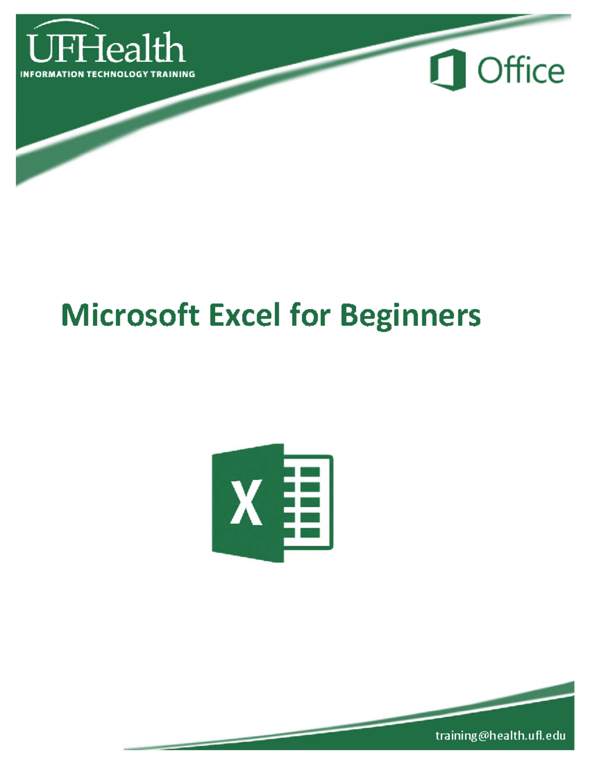 Basic Excel Guide: Vocabulary & Functions for Beginners (CSE 101) - Studocu