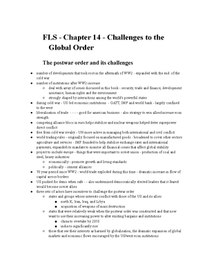 Pols05 all semester notes - Introduction to IR What is IR? Political ...