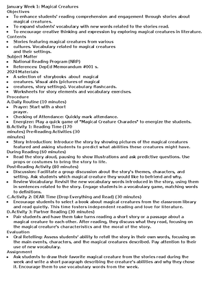 DLL ALL Subjects 2 Q4 W2 D4 - GRADES 1 to 12 DAILY LESSON LOG School ...