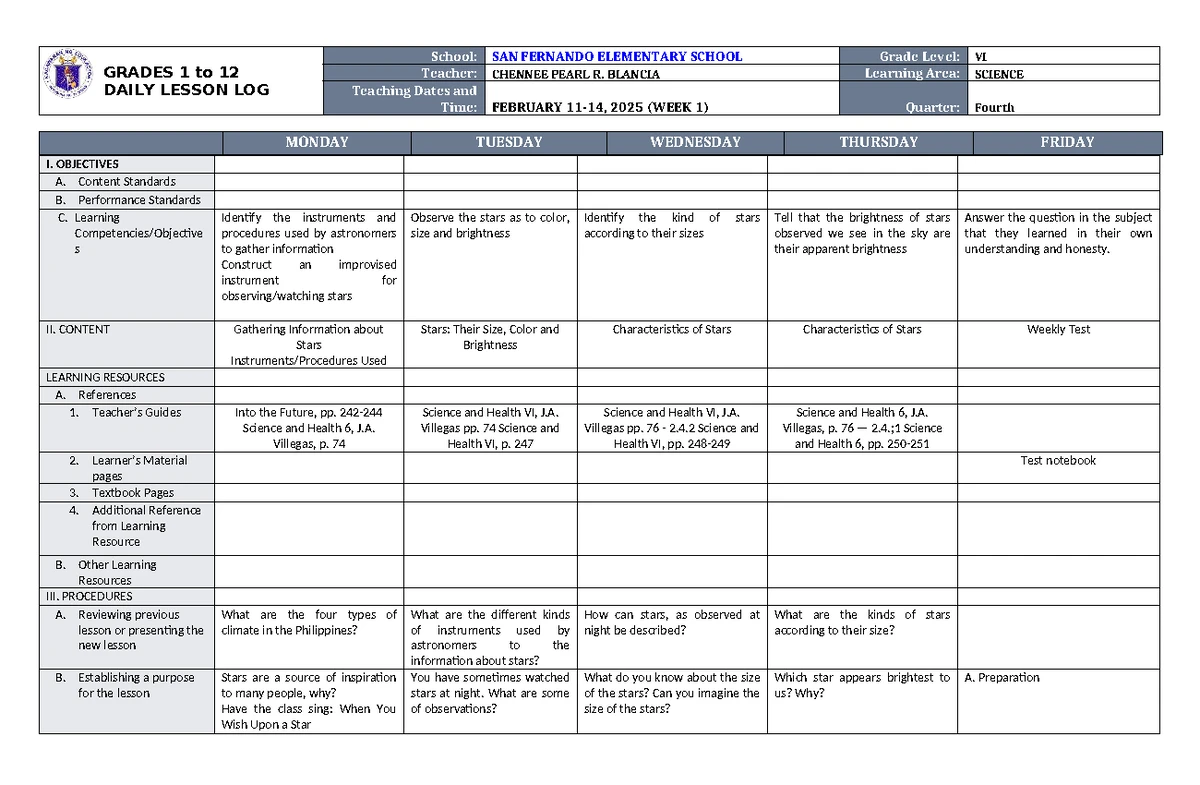 Science 3 Final Lesson Plan on Climate Change Impact - Studocu