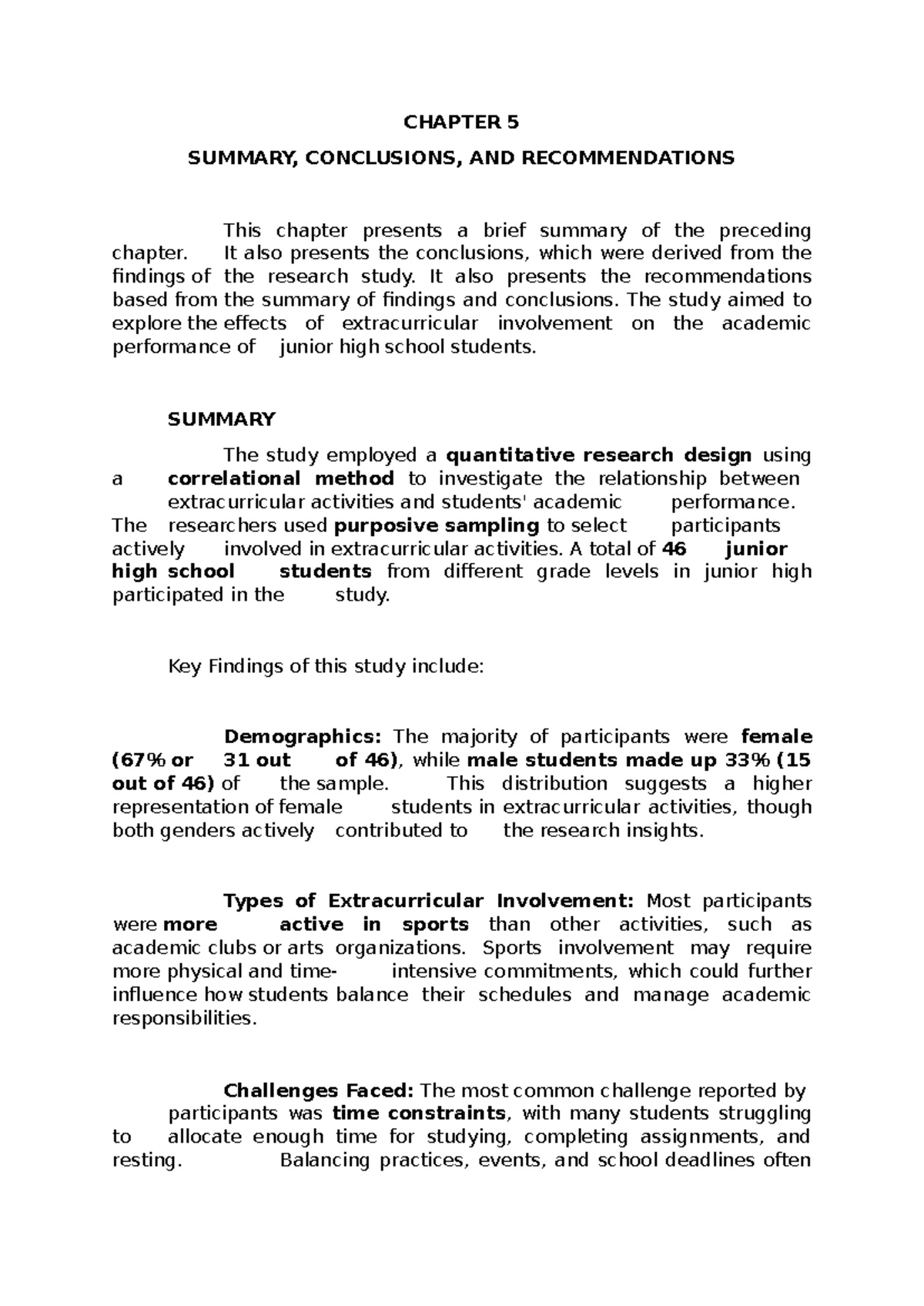 Chapter-5 - This documents contain different chapter for Research ...