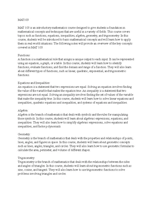 Geometry - Study Notes & Assignments - Studocu