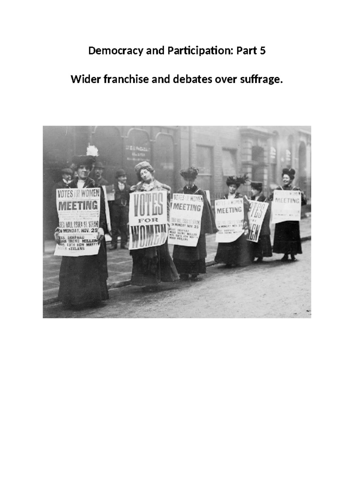 Reforms and Struggles for Electoral Rights in 19th-Century Britain ...